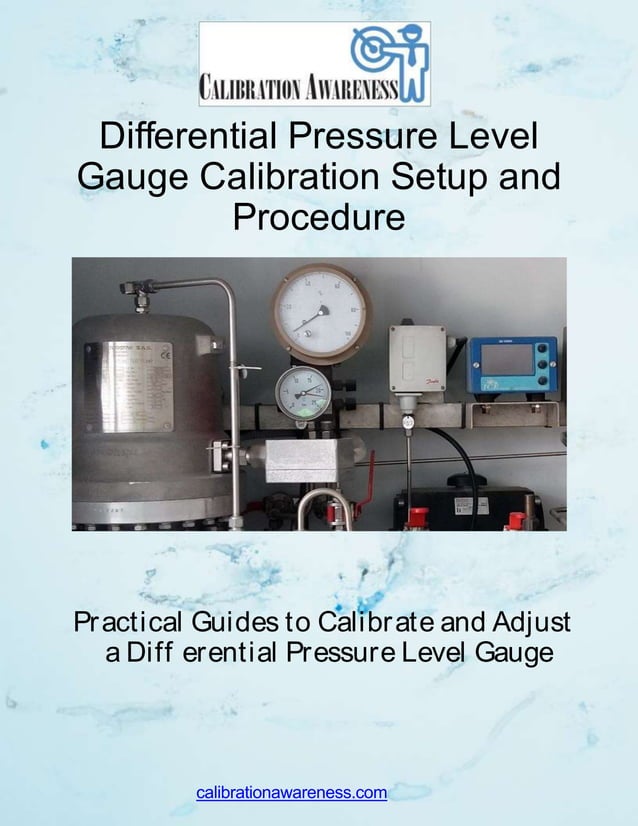 Differential Pressure Level Gauge Calibration Setup and Procedure PDF