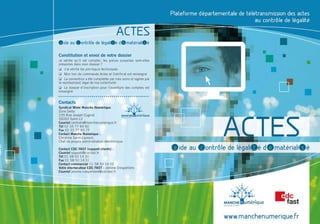 2011-01-28 - Dépliant ACTES