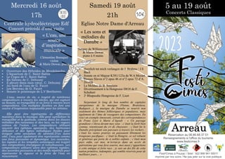 Festi'Cîmes à Arreau du 5 au 19 août 2023