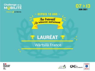 Nom Entreprise
Wärtsilä France
 