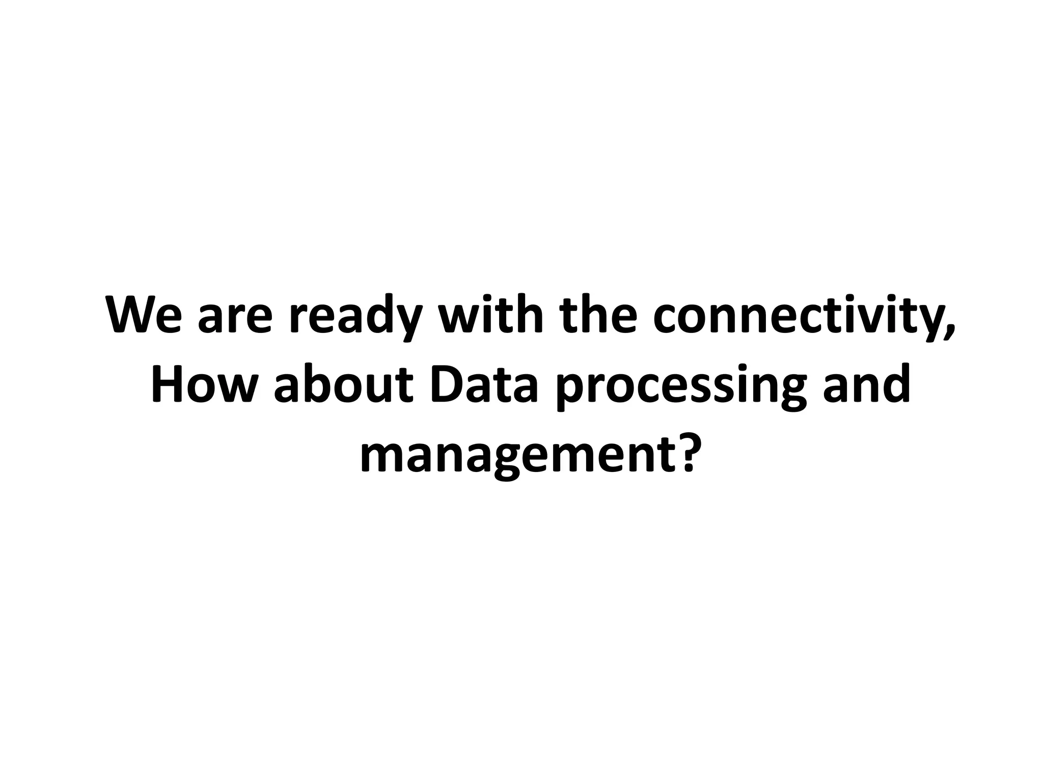 Data Processing and Management Framework | PPT