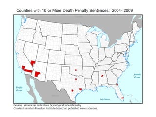Death Penalty Usage Maps 2004-2009 | PPT