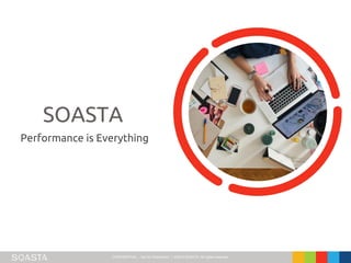 CONFIDENTIAL – Not for Distribution | ©2016 SOASTA, All rights reserved.
SOASTA
March 23, 2016
Performance is Everything
 