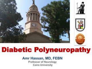 Amr Hassan, MD, FEBN
Professor of Neurology
Cairo University
Diabetic Polyneuropathy
 