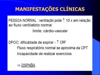 MANIFESTAÇÕES CLÍNICAS
 