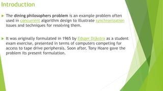 Dining Philosopher Problem | PPTX