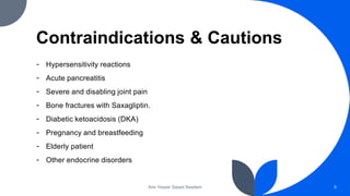 dpp 4 inhibitors and glp 1 contraindications to using together DPP-4 inhibitors.pptx