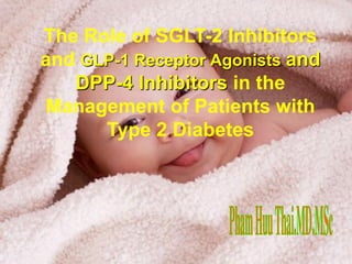 The Role of SGLT-2 Inhibitors
and GLP-1 Receptor Agonists and
DPP-4 Inhibitors in the
Management of Patients with
Type 2 Diabetes
 