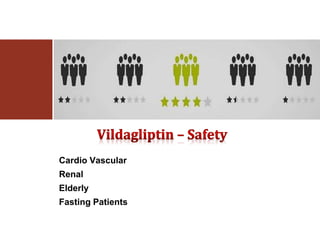 Cardio Vascular
Renal
Elderly
Fasting Patients
 