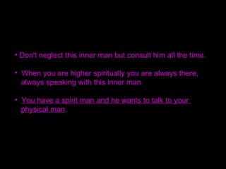 • When you pray for the world you may not see
things changing immediately around you,
but far away the communist world starts to crumble.
• The impact of prayer can be felt in a far-away place.
• If you are in the Abel position, the answer comes
from Cain and takes time to reach you.
 