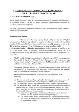 DPR - 500KWp Solar PV Grid Connected Plant for CUJ june 2023.pdf