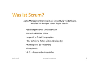« Agenda »
Einführung 1
Agile Scrum 3
Agile Kanban 3
Agile Scrumban 2
Abschluss 1
10 Story Points
17.00 – 18.00 = 1h
 