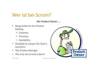 « Agile »
„In einem sich ständig
ändernden Umfeld erfolgreich
sein“
 