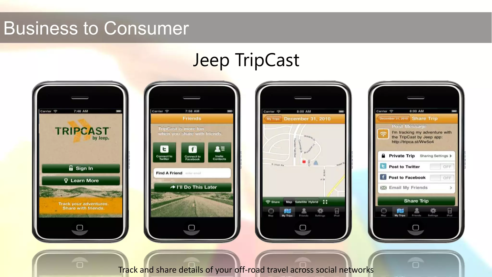 Mobile Web FrameworksiUIhttp://iui-js.orgjQTouchhttp://jqtouch.comjQueryMobilehttp://jquerymobile.com