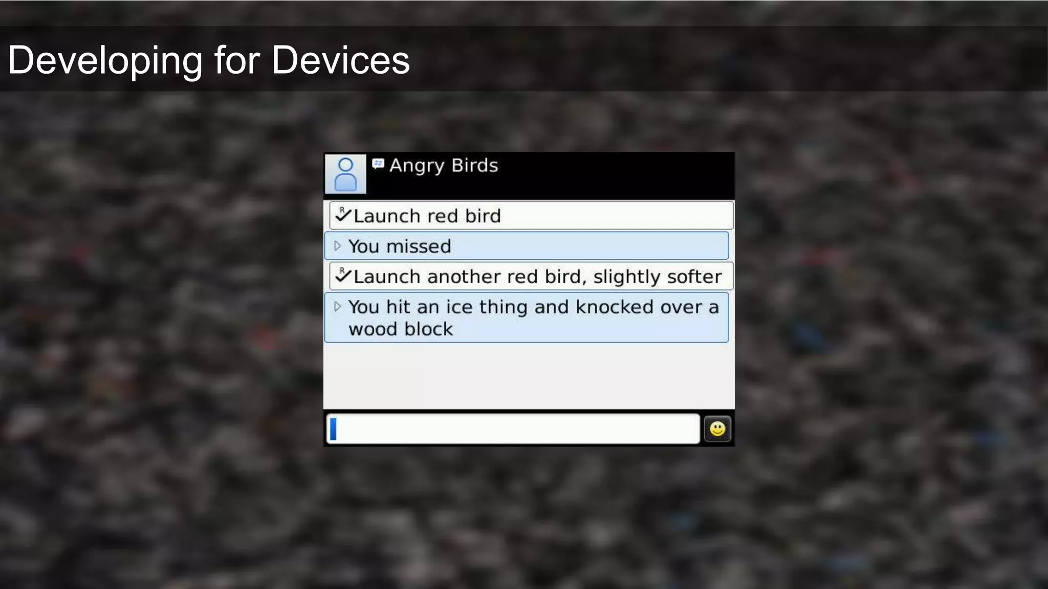 Left/right swipe on bottom displayDeveloping for Android Java Language