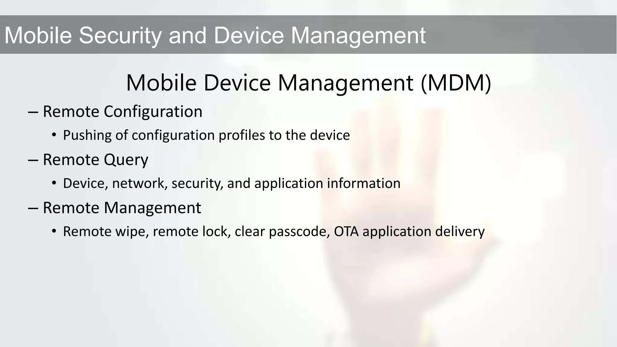 Wireless deployment…and what about Microsoft?