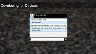 Left/right swipe on bottom displayDeveloping for Android Java Language