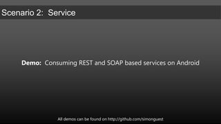 Native ApplicationSOAP (WS-I)Android 2.3 (Java)maveninstallKSOAP2-Android