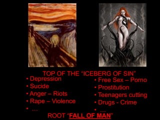 DP & Relationship 4 Sins & 4 (5) Fallen Natures | PPT