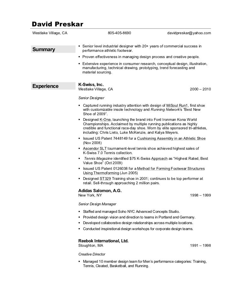 Resume 2011