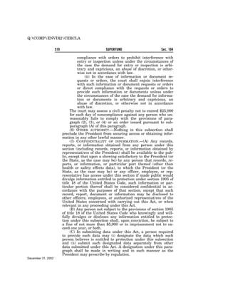 Comprehensive Environmental Response, Compensation and Liability Act of 1980 (CERCLA)