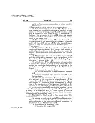 Comprehensive Environmental Response, Compensation and Liability Act of 1980 (CERCLA)