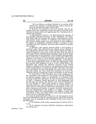 Comprehensive Environmental Response, Compensation and Liability Act of 1980 (CERCLA)