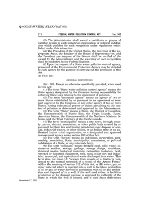 Clean Water Act