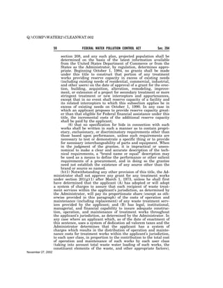 Clean Water Act