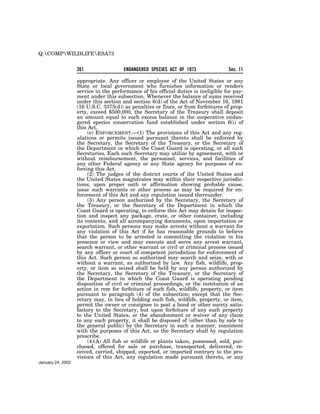 Endangered Species Act