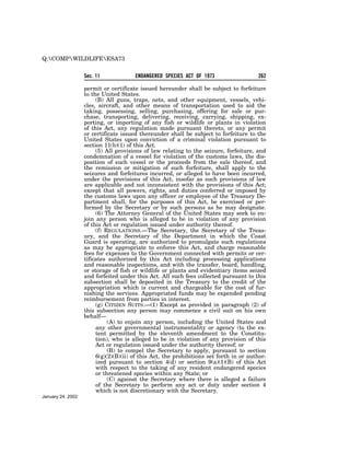 Endangered Species Act