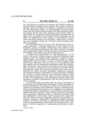 Solid Waste Disposal Act (RCRA) 