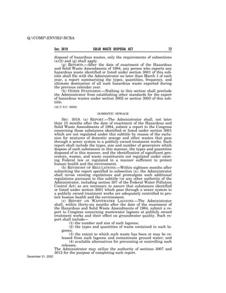 Solid Waste Disposal Act (RCRA) 