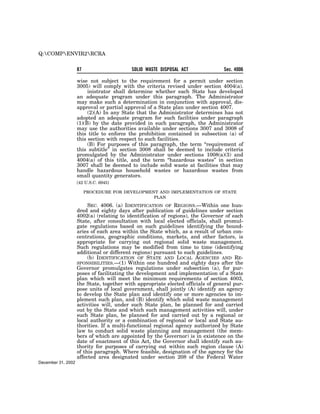 Solid Waste Disposal Act (RCRA) 