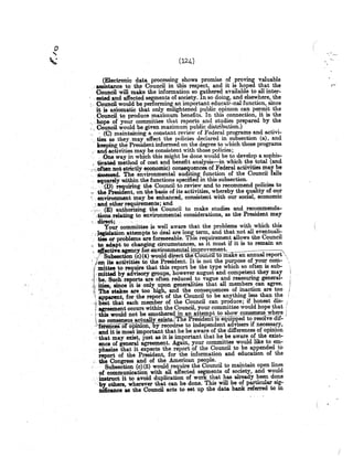 House Report on NEPA