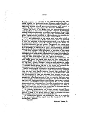 House Report on NEPA