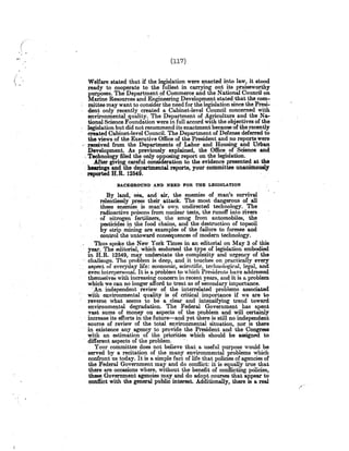 House Report on NEPA