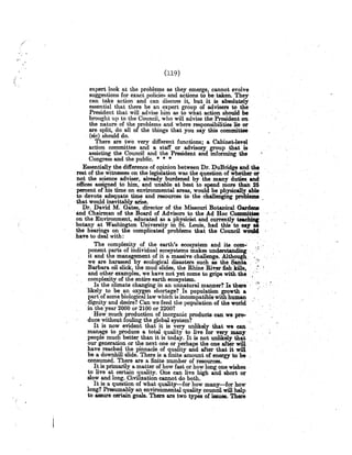 House Report on NEPA