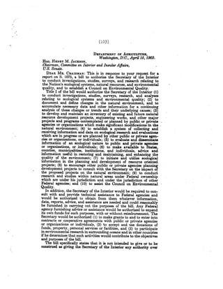 Senate Report on NEPA