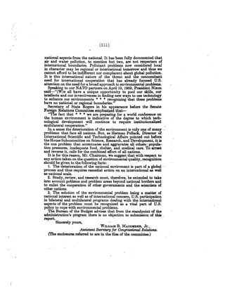 Senate Report on NEPA