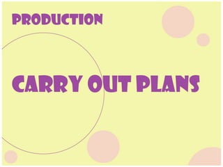 D process presentation