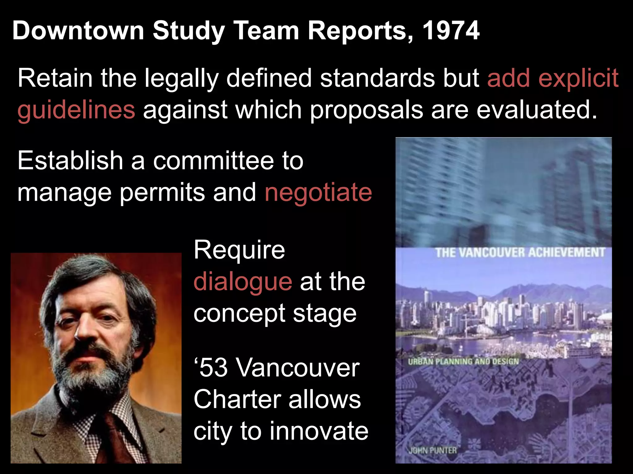 The Conversation“commodity and firmness” [are] left to the regulations while the “delight” [is] pursued through the guidelines and careful design negotiations (interview)RaySpaxman
