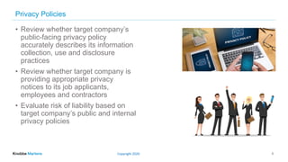 Data Privacy and IP Due Diligence | PPT