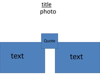 title
photo
Quote
text text