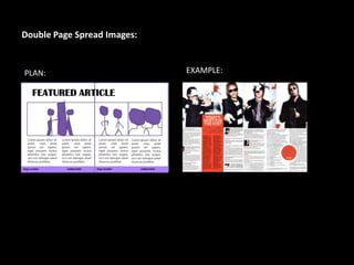 Double Page Spread Images:


PLAN:                        EXAMPLE:
 