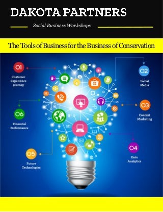 Social Business Workshops
TheToolsofBusinessfortheBusinessofConservation
 