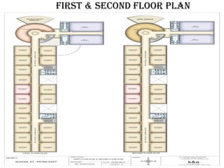 firSt & Second floor plan
 