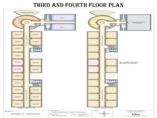 third and fourth floor plan
 