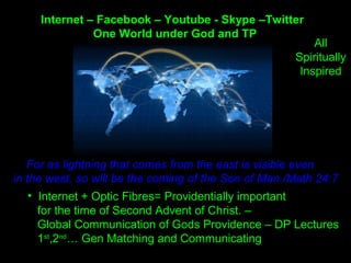The son of an Orthodox priest,
Tesla was a mystic who had out-of-body
experiences from the time he was seven
years old.
As a child, he saw a photograph of Niagara
Falls and prophesied that one day he would
harness the power there.
Nikola Tesla
spent last 10
years of his life
In Hotel
New Yorker
 