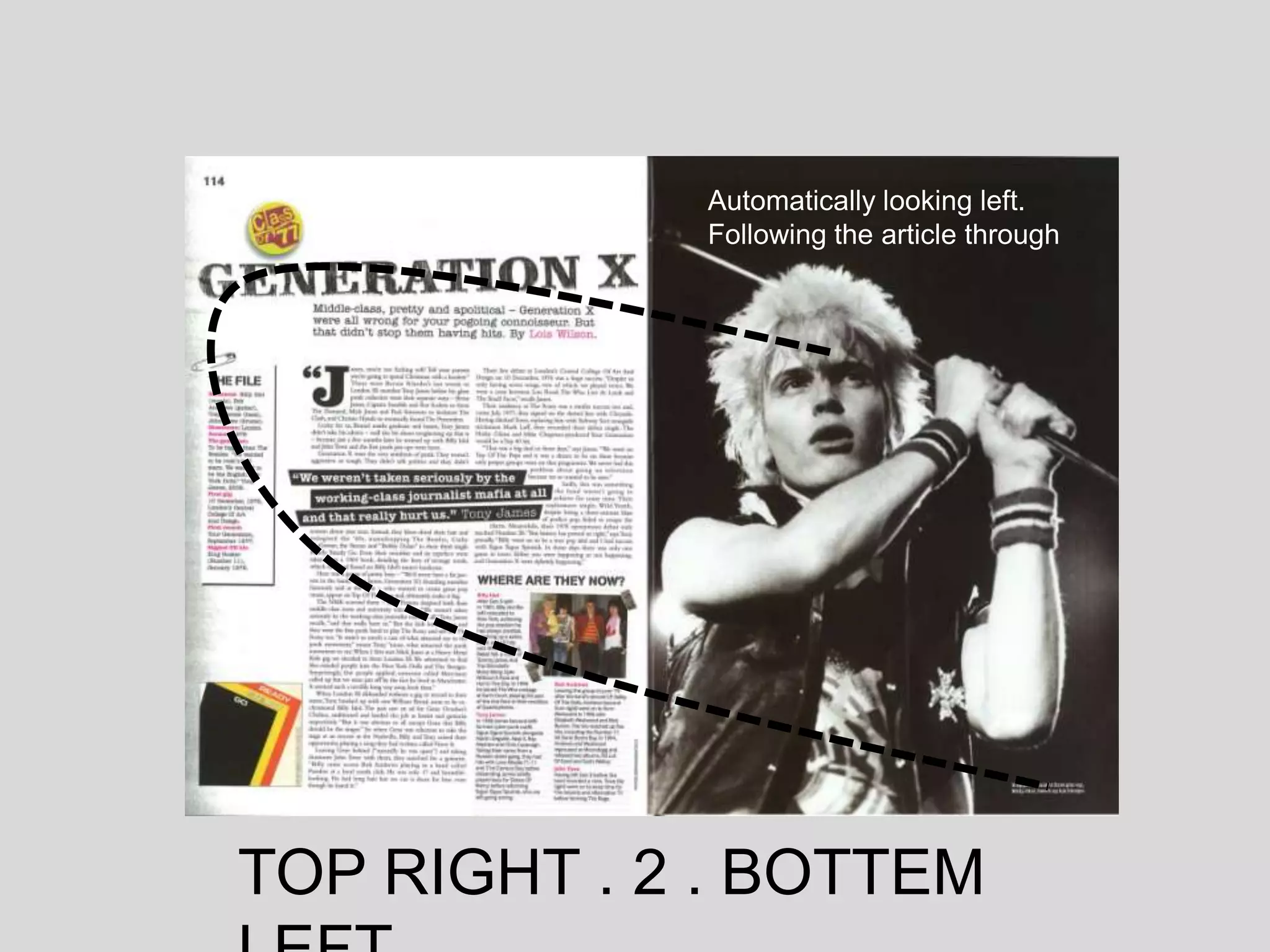 Audience. qHistory of generation X 